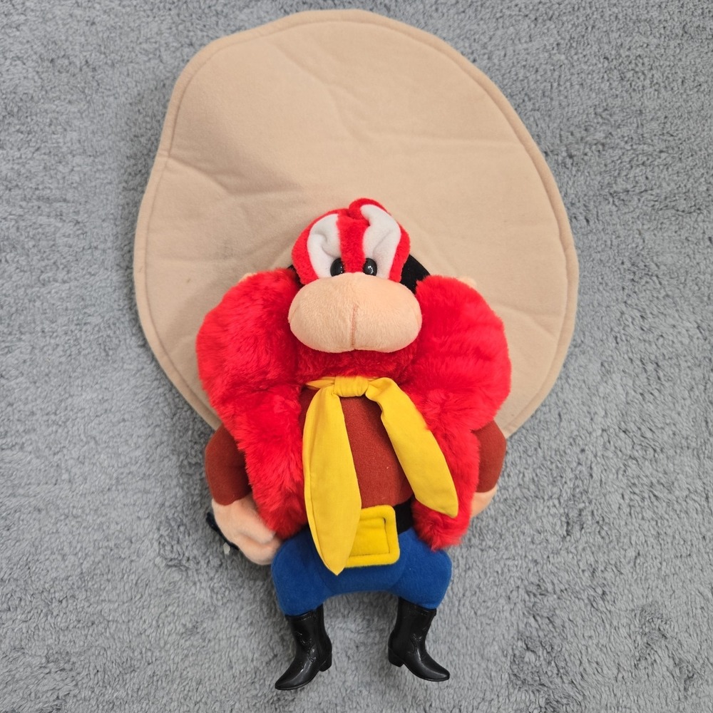 Vintage Yosemite Sam Applause 16 inch Plush Doll Looney Tunes 1994